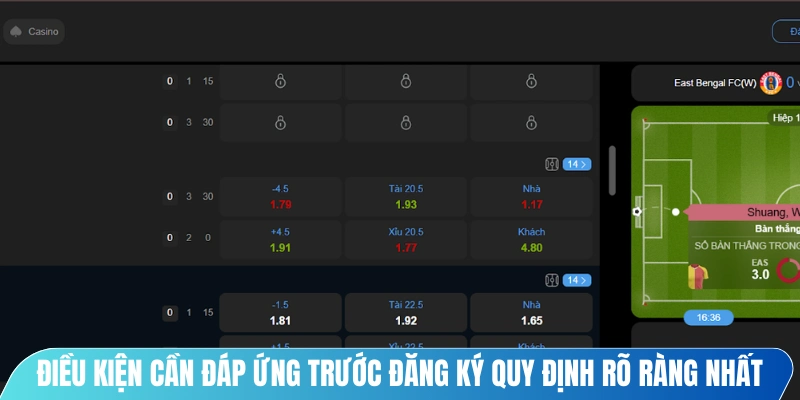 Điều kiện cần đáp ứng trước đăng ký quy định rõ ràng nhất