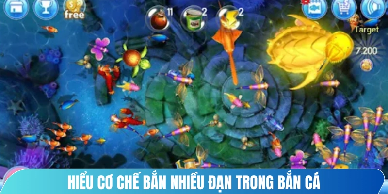 Hiểu cơ chế bắn nhiều đạn trong bắn cá