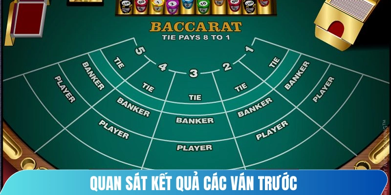 Quan sát kết quả các ván trước giúp dự đoán khả năng ra cửa tiếp theo