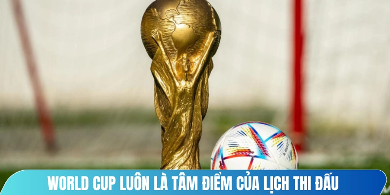 World Cup luôn là tâm điểm của lịch thi đấu đá banh toàn cầu
